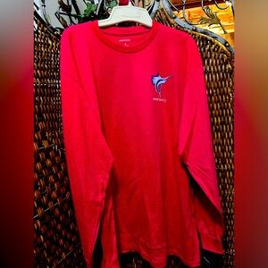 Long sleeve Red t-shirt